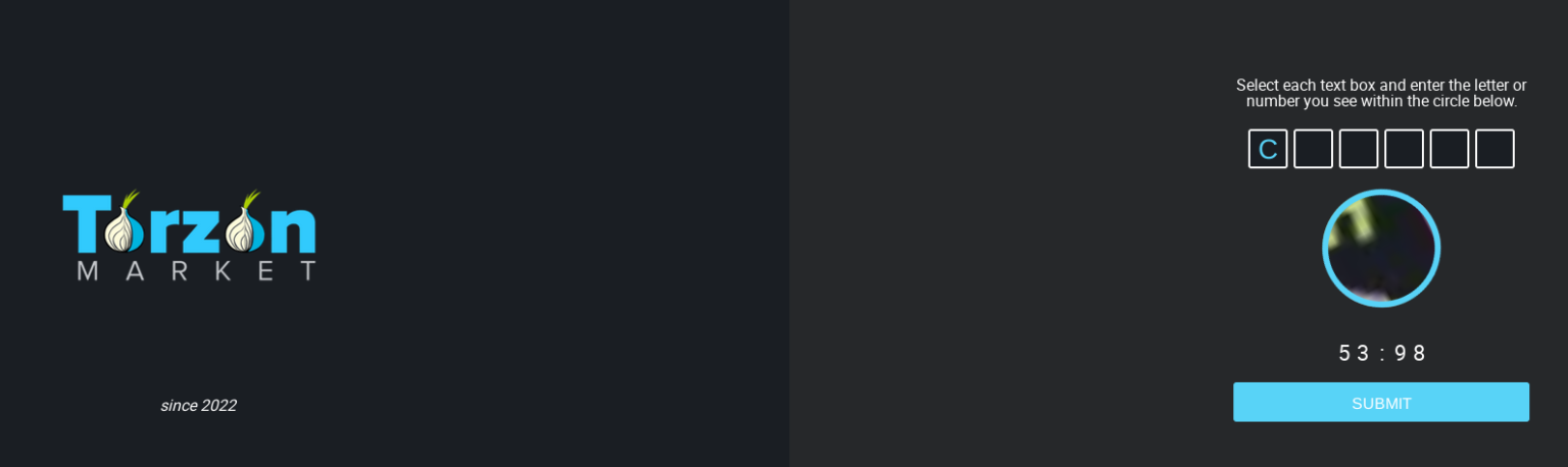 TorZon Market interface screenshot showing verified marketplace